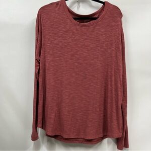 American Eagle Outfitters Long Sleeve Top xl Soft & Sexy Slub pullover casual